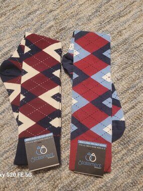 Two Pairs of Statement Sockwear